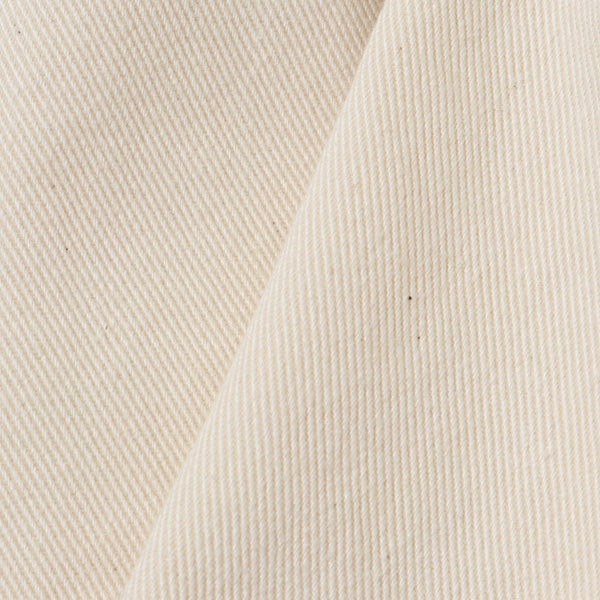 FRONT PLEATS PEGTOP ORGANIC COTTON TWILL