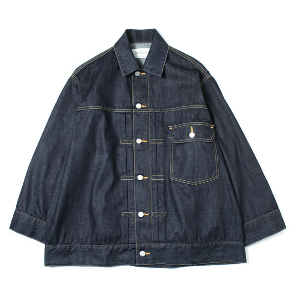 selvage denim wataboushi blouson