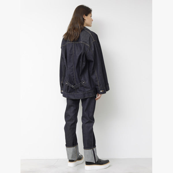 selvage denim wataboushi blouson