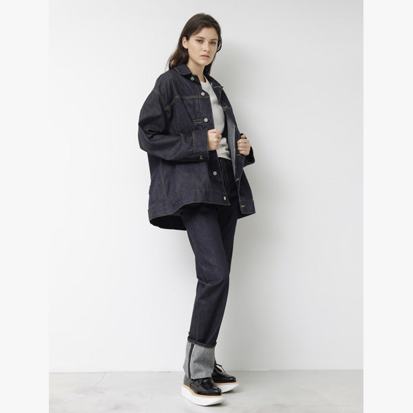 selvage denim wataboushi blouson