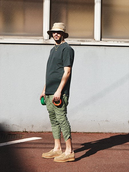 CLERK S/S TEE COTTON JERSEY BORDER