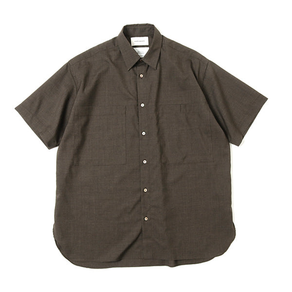 UTILITY COMFORT SHIRTS S/S SUPER120s WOOL