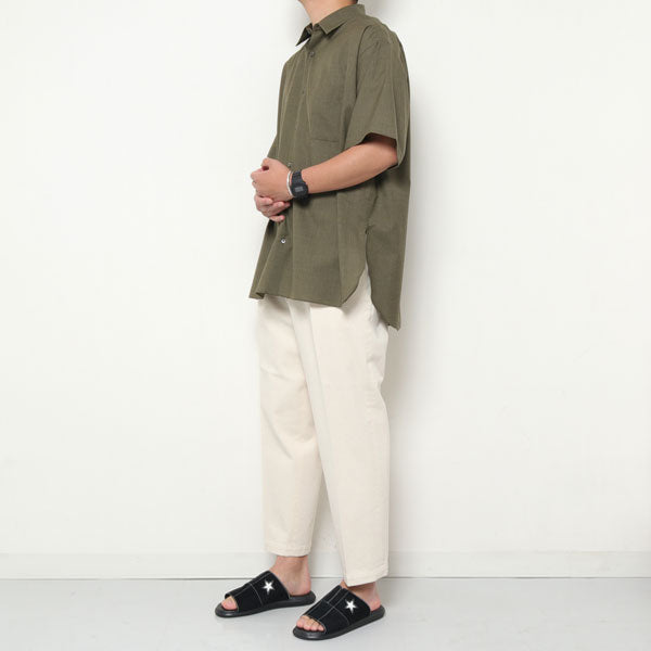 COMFORT FIT SHIRTS S/S SUPER120s WOOL TROPICAL