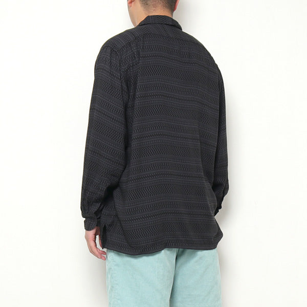 Open Collar L/S Shirt