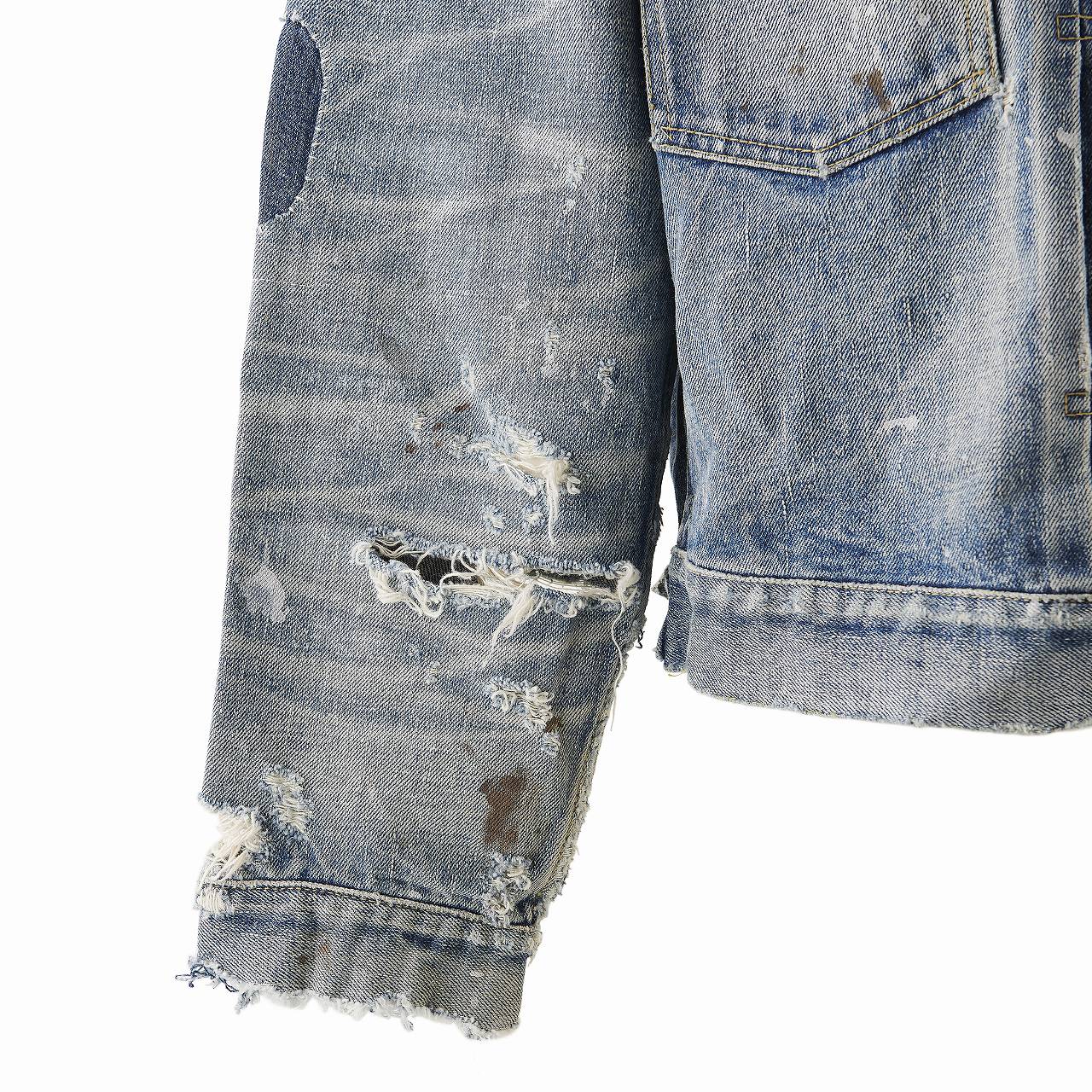 BJ_DENIM JKT/DAMAGE