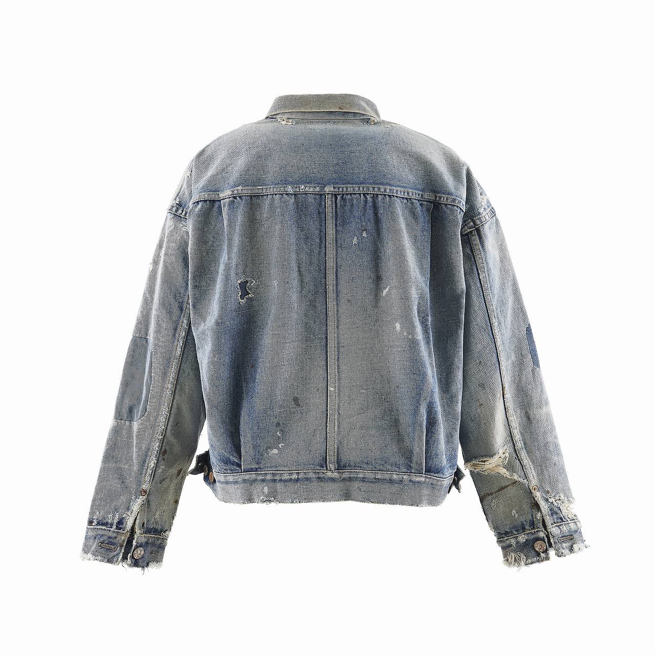 BJ_DENIM JKT/DAMAGE