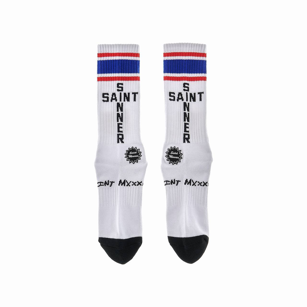 SOCKS/USA/WHITE