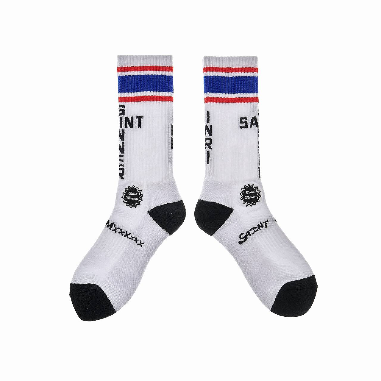 SOCKS/USA/WHITE