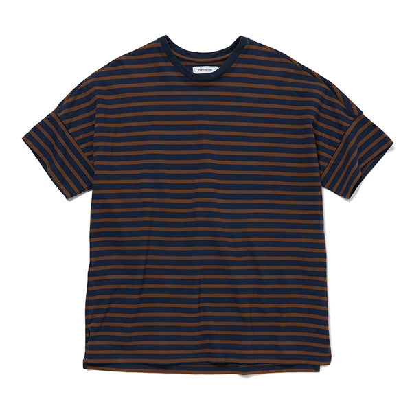 CLERK S/S TEE COTTON JERSEY HEAVY WEIGHT BORDER