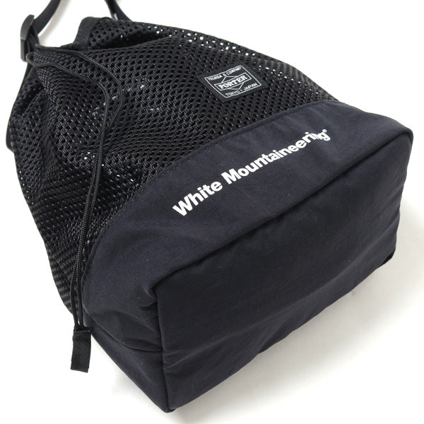 WM x PORTER MESH DRAWSTRING BAG