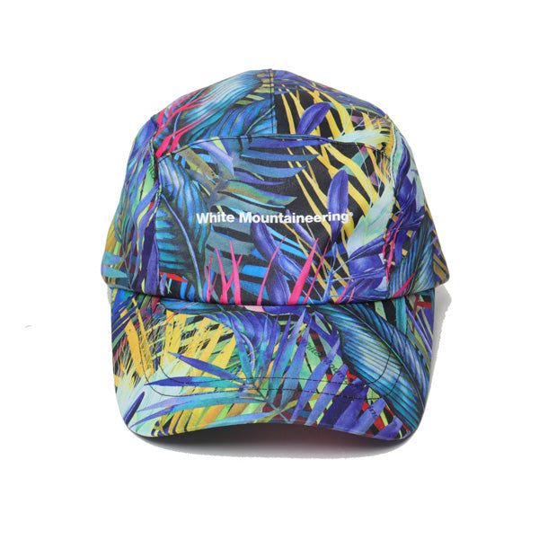 BOTANICAL PRINTED LONG VISOR CAP