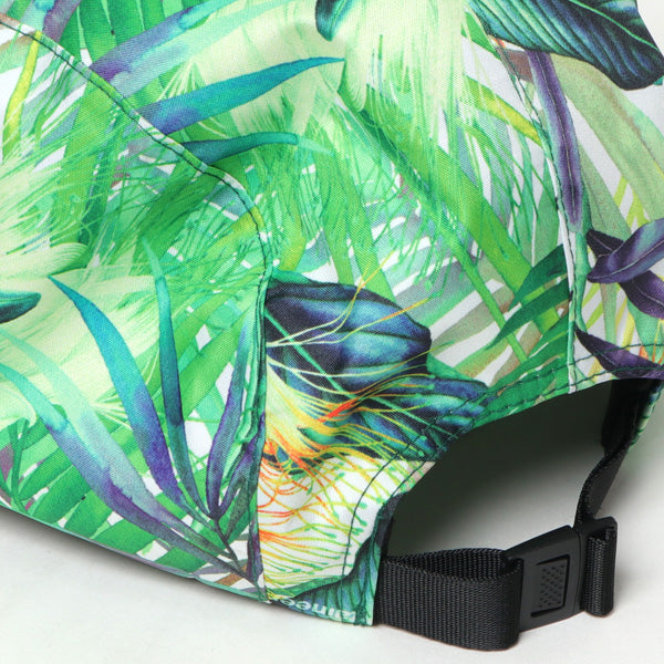 BOTANICAL PRINTED LONG VISOR CAP