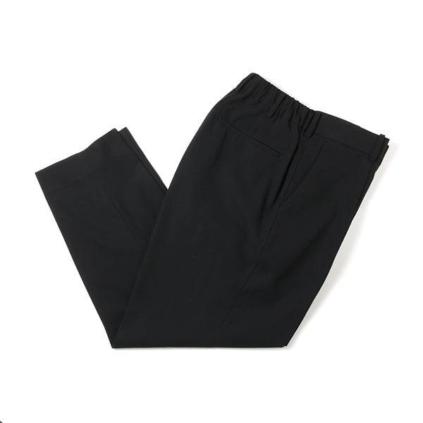 1TUCK PEGTOP TROUSERS ORGANIC GABARDINE