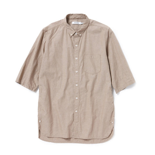 DWELLER B.D. SHIRT S/S C/L OXFORD