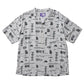 Geometric Print H/S Shirt