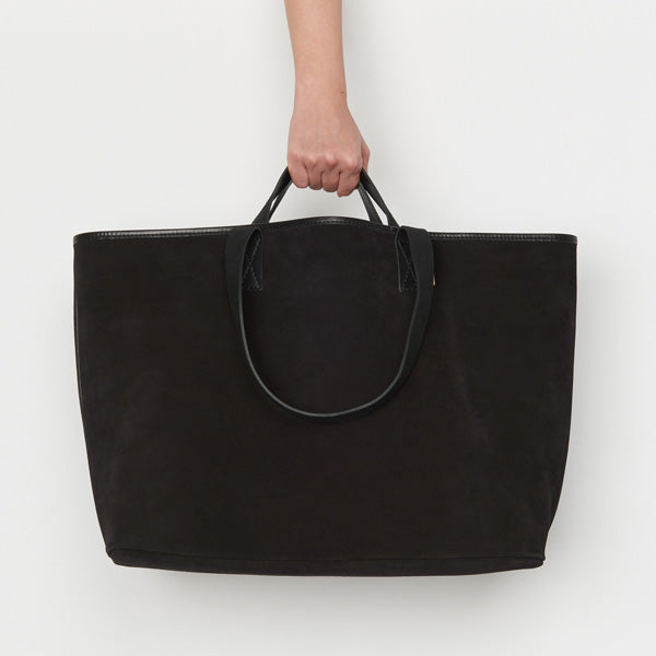 leather core tote