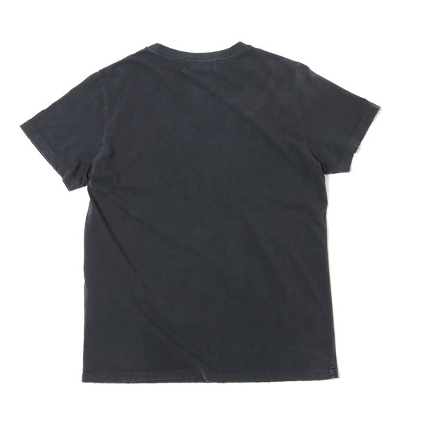 30/-スペシャル加工天竺 Pt 半袖T(ハイビスカス)
