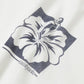 30/-スペシャル加工天竺 Pt 半袖T(ハイビスカス)