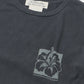 30/-スペシャル加工天竺 Pt 半袖T(ハイビスカス)