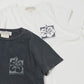 30/-スペシャル加工天竺 Pt 半袖T(ハイビスカス)