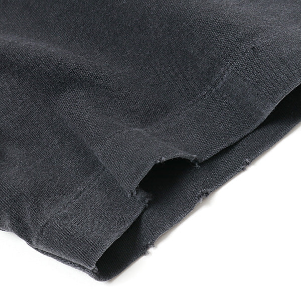 30/-スペシャル加工天竺 Pt 半袖T(ハイビスカス)
