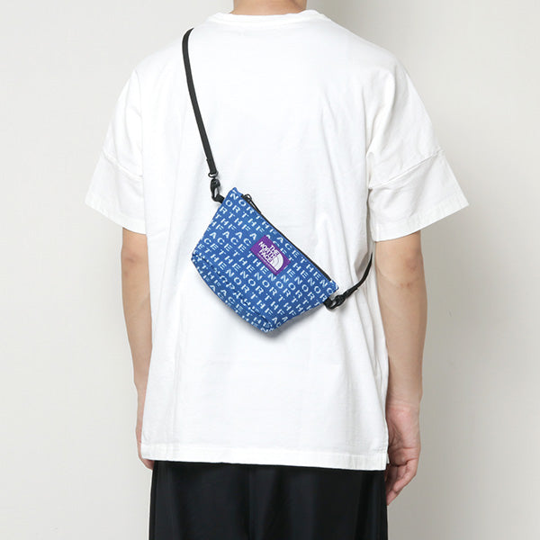 Logo Print Mesh Pouch S