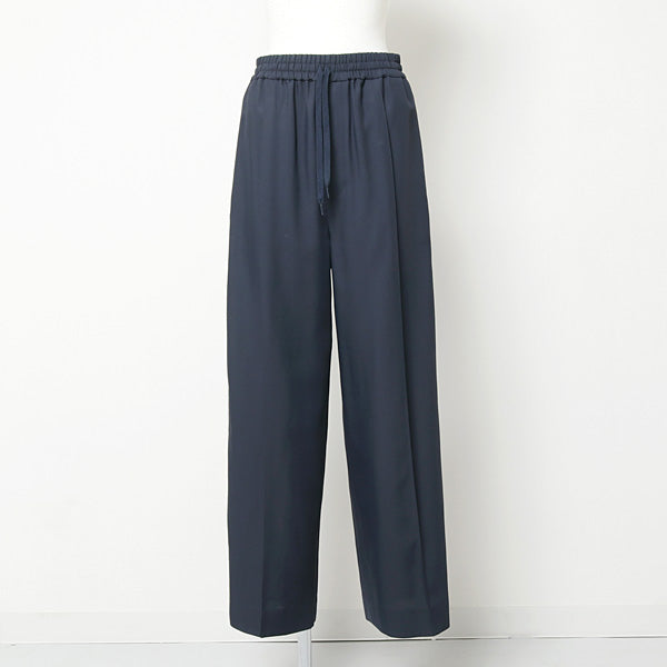 viscose gabardine line wide pants