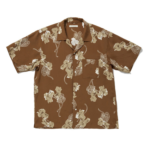 ORIGINAL PRINTED O/C SHIRTS (FLOWER- short sleeve)