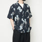 ORIGINAL PRINTED O/C SHIRTS (FLOWER- short sleeve)