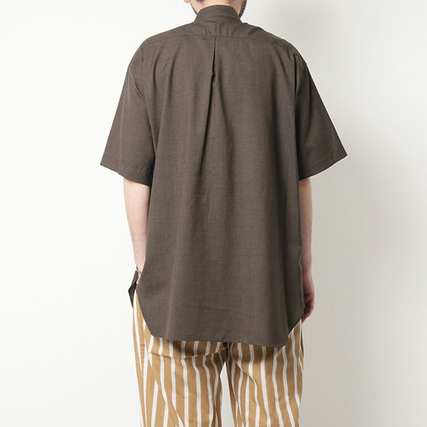 UTILITY COMFORT SHIRTS S/S SUPER120s WOOL