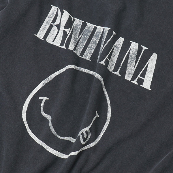 30/-スペシャル加工天竺 Pt 半袖T(REMIVANAスマイル)