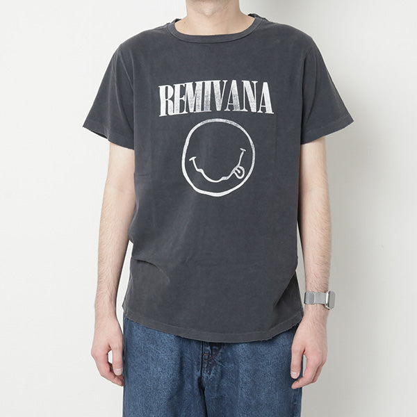 30/-スペシャル加工天竺 Pt 半袖T(REMIVANAスマイル)