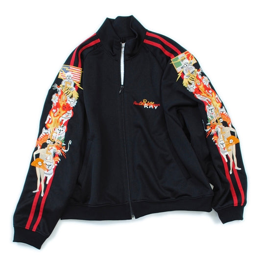 CHAOS EMBROIDERY TRACK JACKET