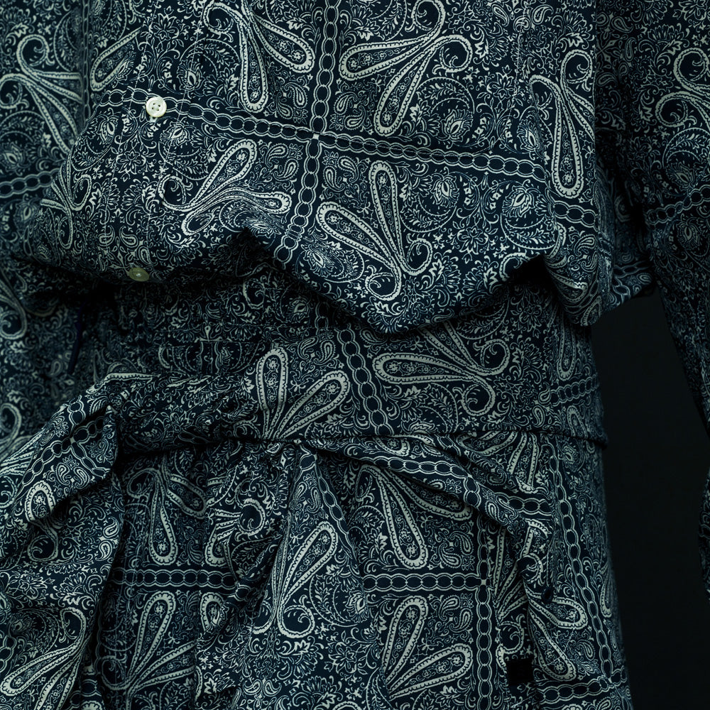 TECH BUTTON DOWN SHIRTS L/S PAISLEY