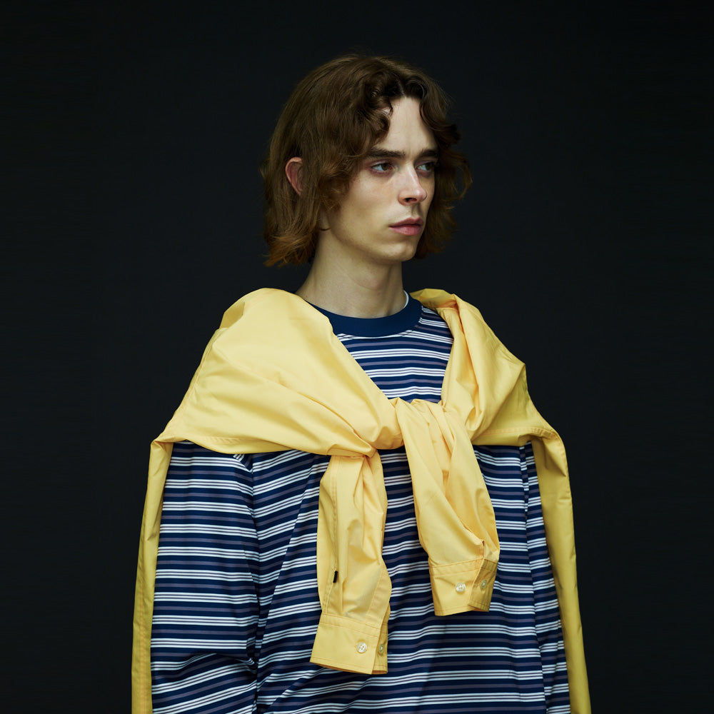 DAIWA PIER39 (ダイワピア39) TECH DRAWSTRING MULTI BORDER L/S TEE 
