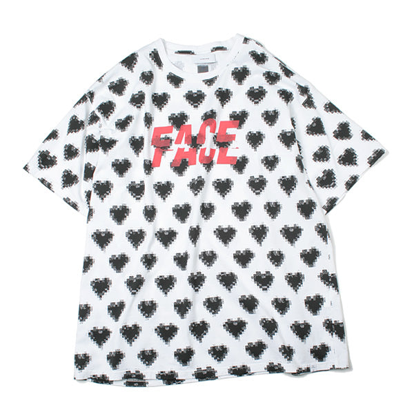 FACE HEART BIG TEE