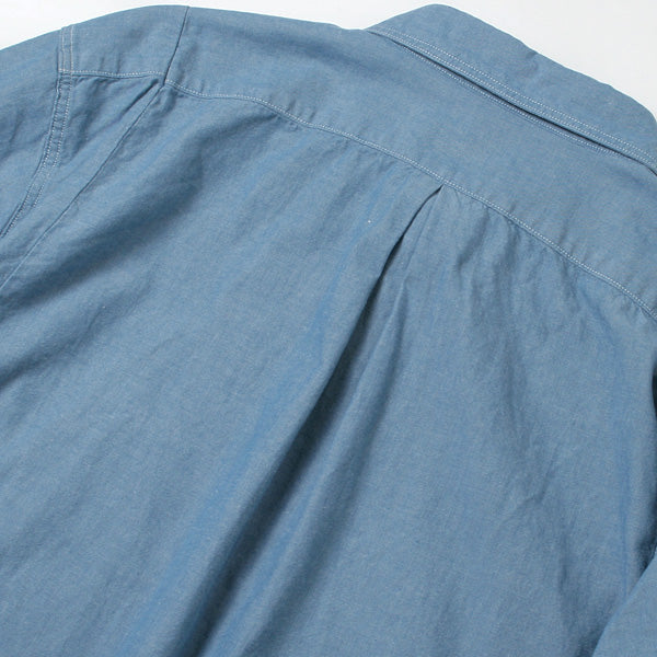 RESIZED UTILITY SHIRTS ORGANIC COTTON CHAMBRAY