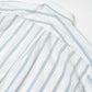 PULLOVER SHIRTS ORGANIC SUPIMA/BROWN COTTON STRIPE