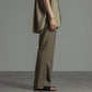 STRAIGHT FIT TROUSERS ORGANIC WOOL TROPICAL