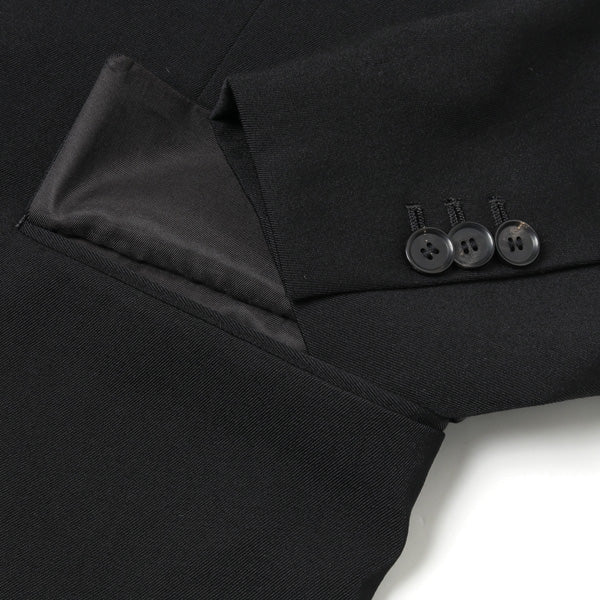 WOOL MAX GABARDINE DOUBLE-BREASTED JACKET
