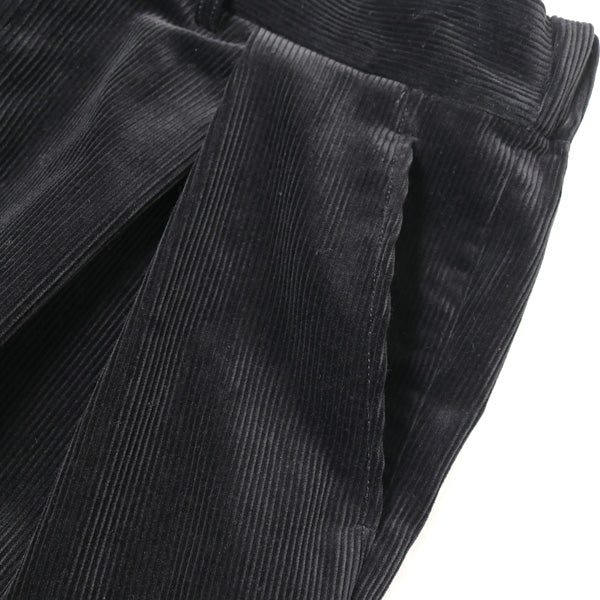 CORDUROY TUCK TROUSERS