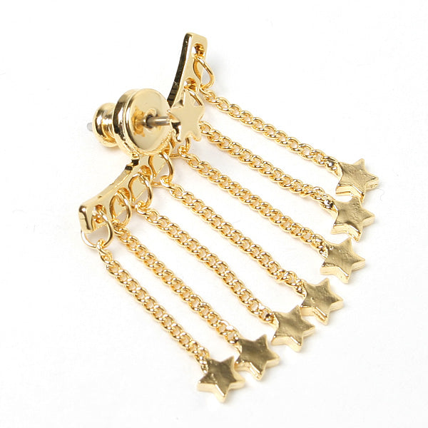 shooting stars pierced earring