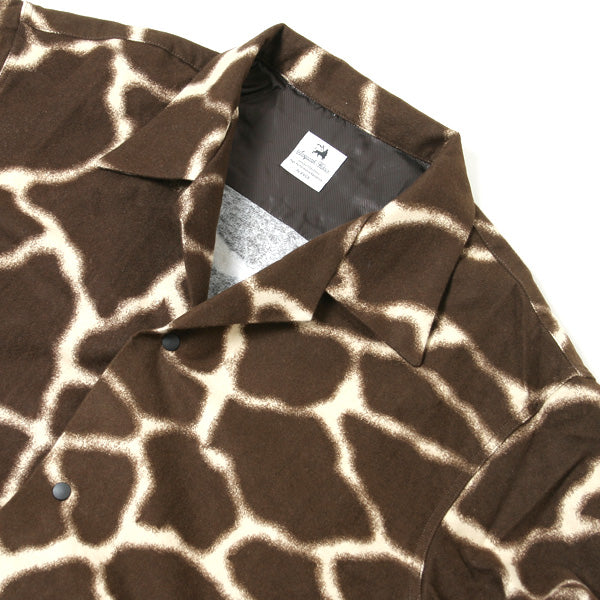 ANIMAL PRINT FLANNEL SHIRT