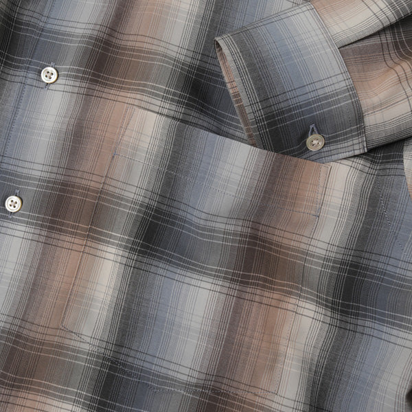 SUPER LIGHT WOOL CHECK SHIRTS