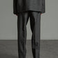 2TUCK COCOON FIT MELANGE WOOL