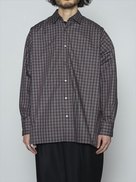 COMFORT FIT SHIRT CHECK POPLIN