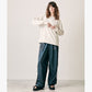 viscosewool gabardin Wfaced track pants