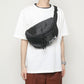 DWELLER WAIST BAG NYLON OXFORD with ULTRASUEDE