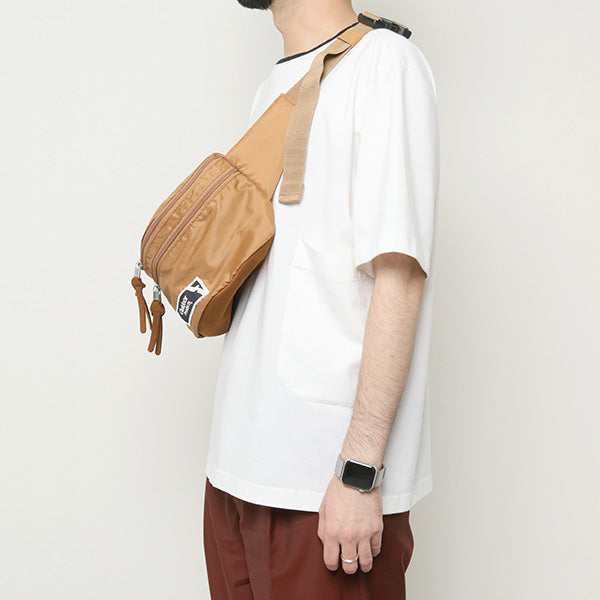 DWELLER WAIST BAG NYLON OXFORD with ULTRASUEDE