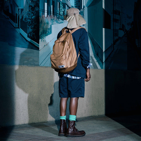 DWELLER BACKPACK NYLON OXFORD with ULTRASUEDE